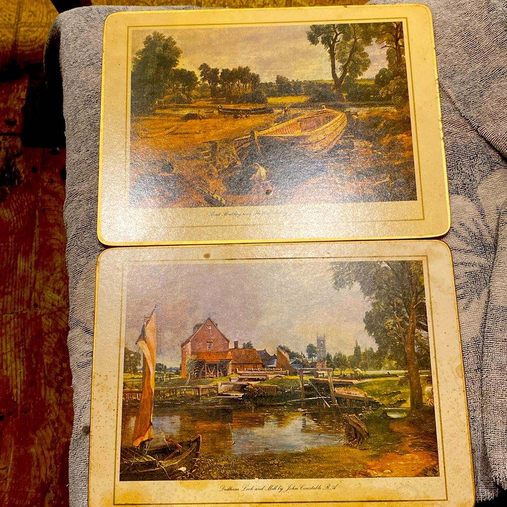 3/$15. Large trivets (two) 8” by 11” each